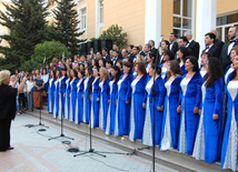 National Music Day. Baku, Azerbaijan, Sep.18, 2015